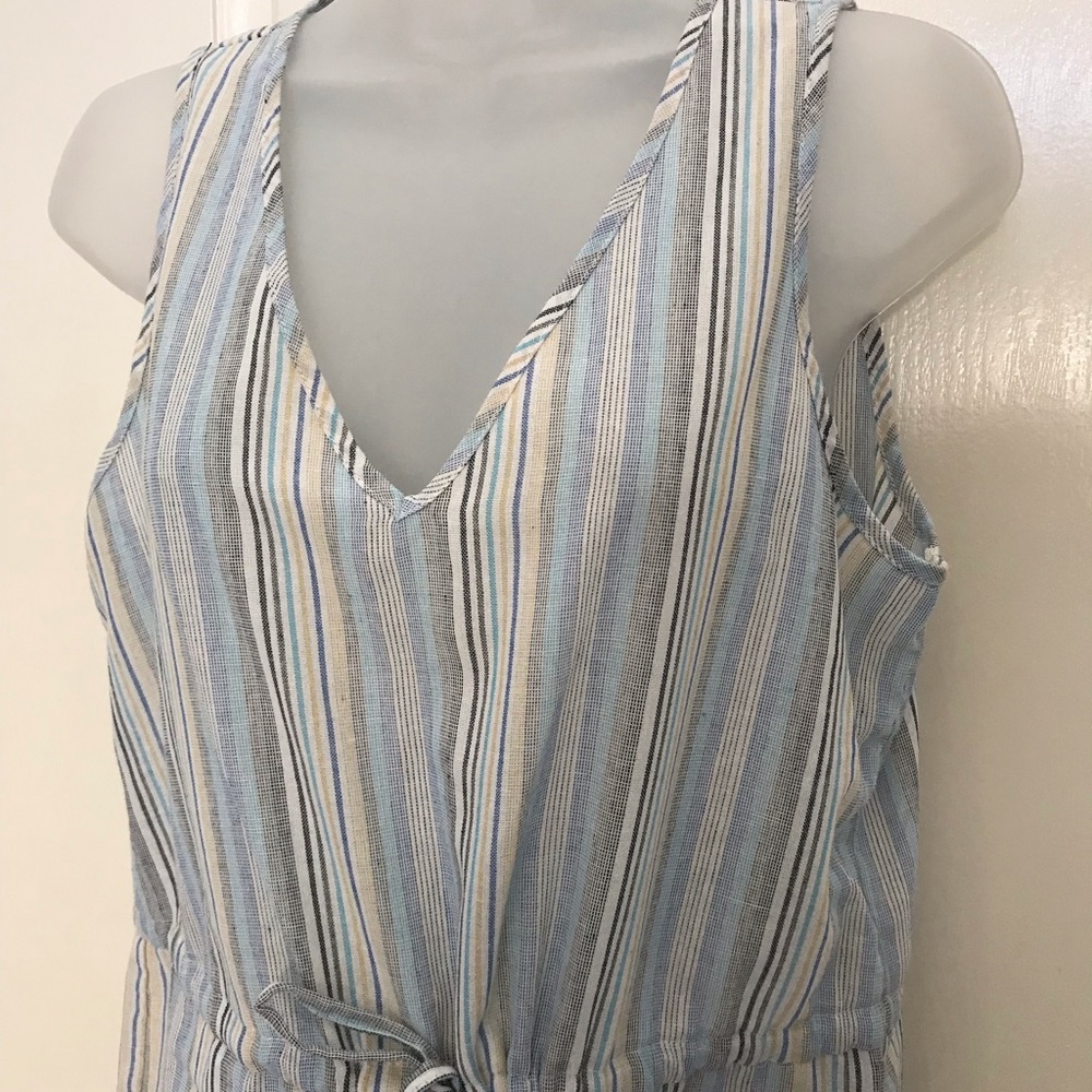 NEW wTag-DREW Light Blue Striped Jumper Sz M